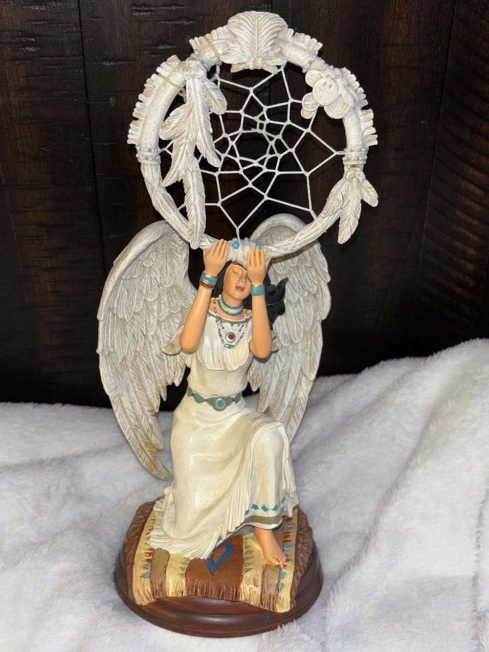 2005 Native Dreams Mystic Vision Dream Catcher Bradford Exchange.